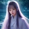 色导航产品设计师魏小橙的创意工作照，活泼女性站在白板前，手持马克笔整理用户旅程图